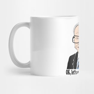 LARRY KING FAN ART!! Mug